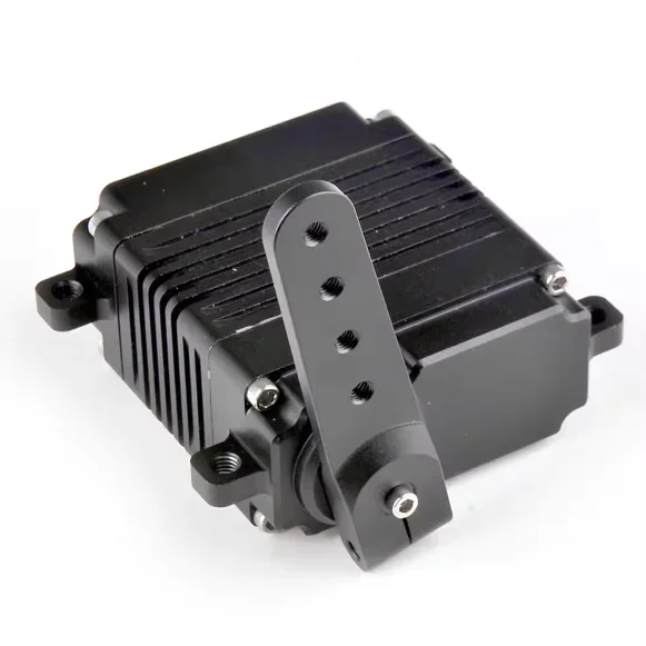 Model 120KG PWM 240 Degrees High Torque HV 28V 6S 120KG Metal Gear Servo Large Robot Arm Model Airplane Fixed Wing RC
