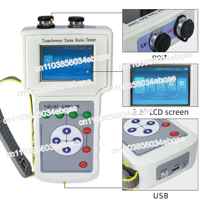LNBC-2H المحمولة المحمولة الإلكترونية اللون LCD سبائك الألومنيوم IP67 نسبة المحولات عالية الدقة #3