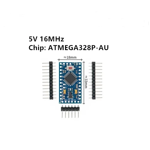 Pro Mini 3.3V/8M 5V/16M ATMEGA328 ATMEGA328P-AU Interactive Media Module for Arduino