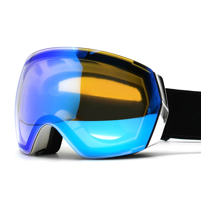 

New Spherical Ski Goggles, Double Layer Anti-Fog, Windproof UV400 for Snowboarding Skiing MountaineeringSafety Glasses