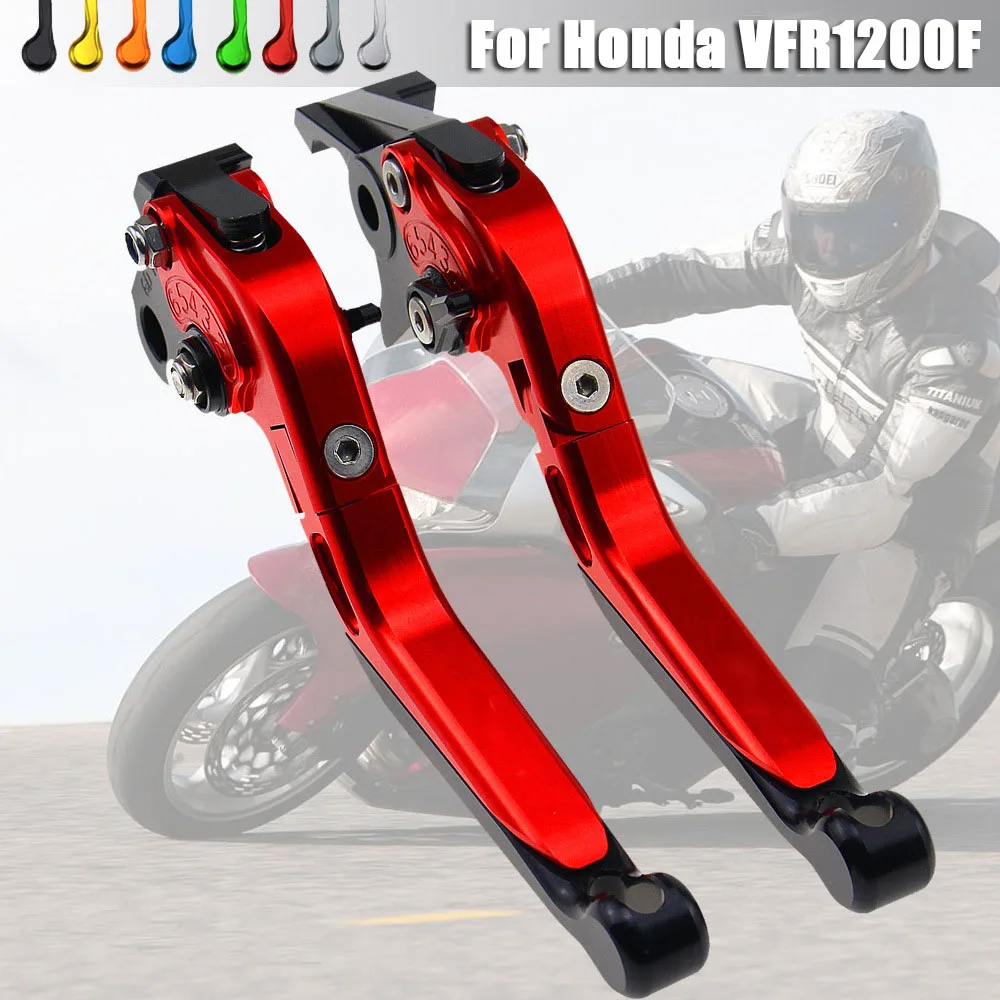 

For Honda VFR1200F 2010-2014 Motorcycle Brake Clutch Levers CNC Folding Adjustable Retractable Modified Clutch Brake Levers