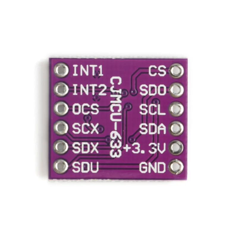

CJMCU-633 LSM6DSO 6DOF 3D Accelerometer/Gyroscope Attitude Module