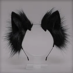 Cute Anime Cat Fox Fur Ear Hair Hoop Headband Cosplay Hairband Halloween Christmas Headbands Headwear Hair Accessories