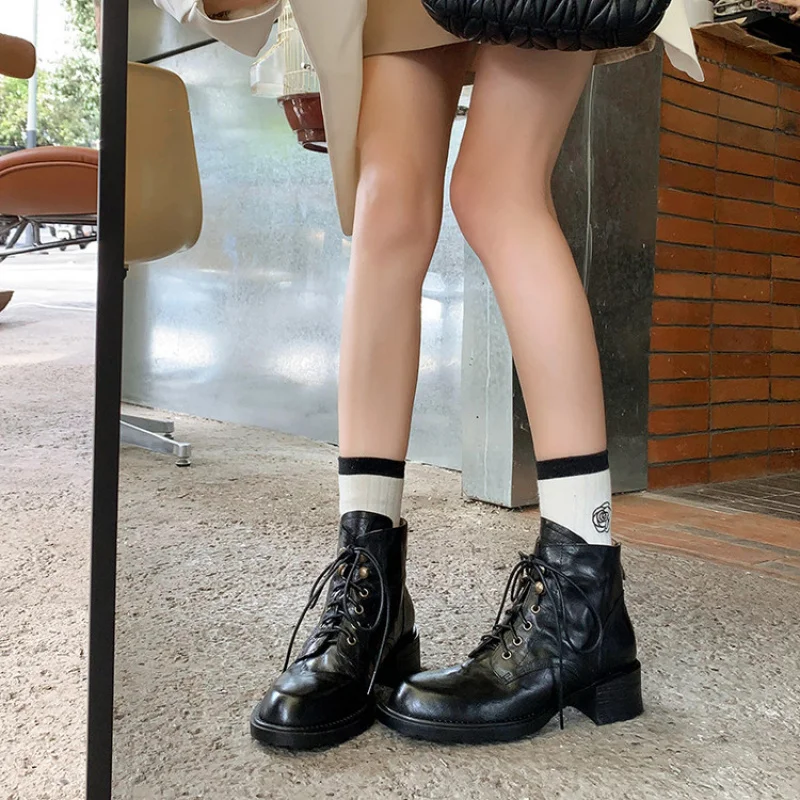 

British-Inspired Androgynous Leather Ankle Boots with a Sculpted Fit & Handmade to enhance foot