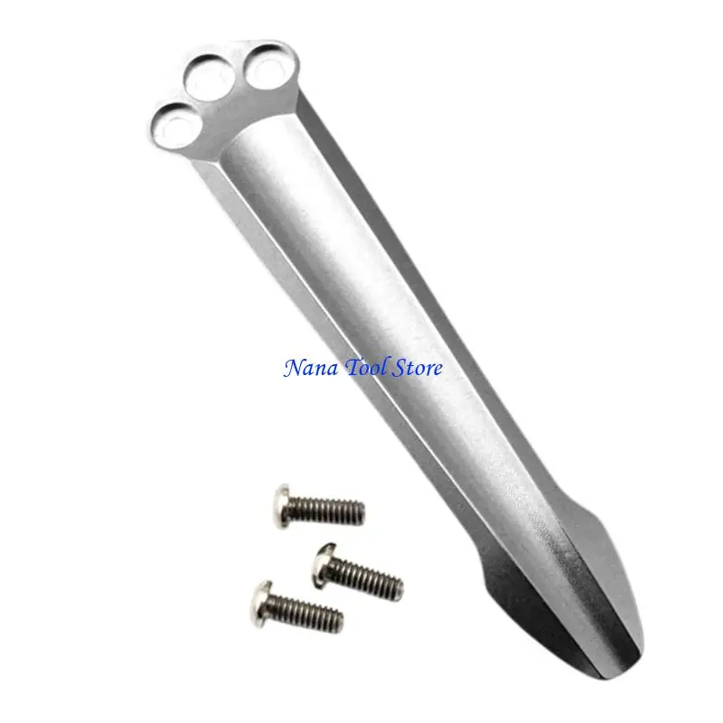 31GJ Convenient Carry Metal Back Clip Lightweight Construction Pocket Clip for 551 Series Outdoor Activity Use