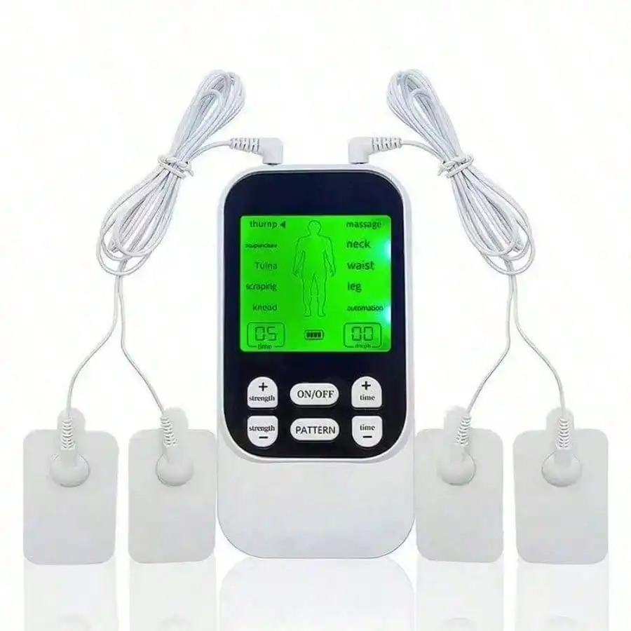 Rechargeable Muscle Stimulator Massager, 10 Modes & 30 Adjustable Intensity Levels, Portable Body Relax Device for Neck, Back & Shoulder Muscle Relaxation, Home Daily‑Use Massage Tool, Holiday Gift Option