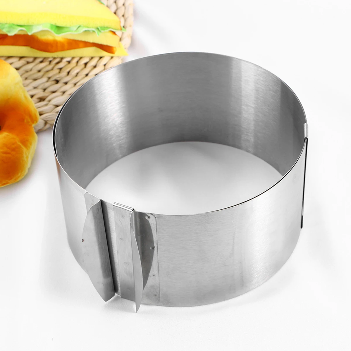 

Mousse cake mold Layered Cake Mold Cake Baking Ring Cake Bakeware Stainless Steel Cake Mold