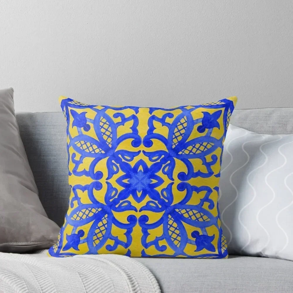 Portuguese azulejo tiles. Throw Pillow Christmas Pillowcase home decor items Cushion Cover Set Sofa Pillow Cover pillow