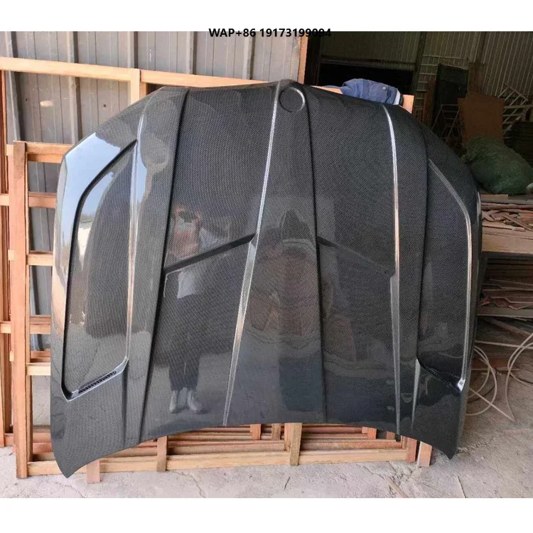 

Factory Sale LD Style Carbon Fiber Engine Hood Bonnet for BMW-X5 X6 G05 G06 X5M X6M 2016-2025