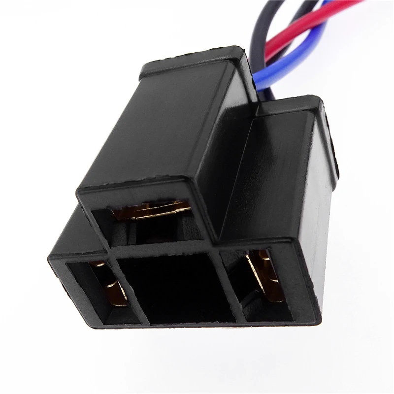 1 Pair Car Headlight Light Harness Dual Beam Conversion Cable Socket Plug Adapter For H4 To H11 Wire Harness Car Accessories
