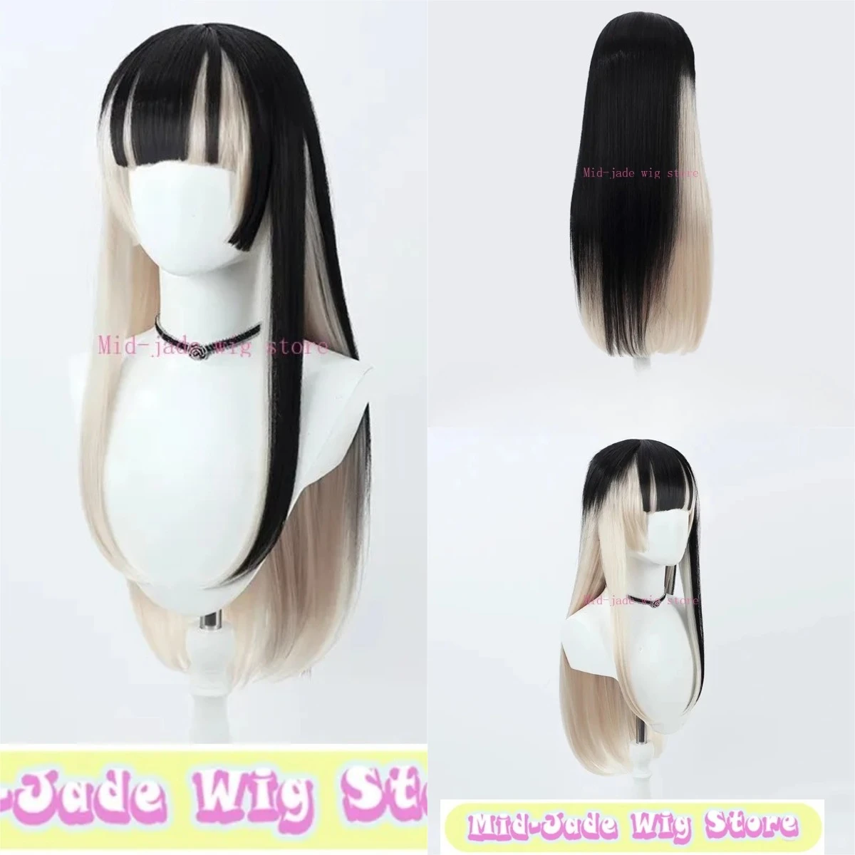 

Mid-jade Anime GAME NIKKE Goddess of Victory Rapi Cosplay Wig Anime Game Costume Prop Synthetic Wig Heat-Resistant Fiber
