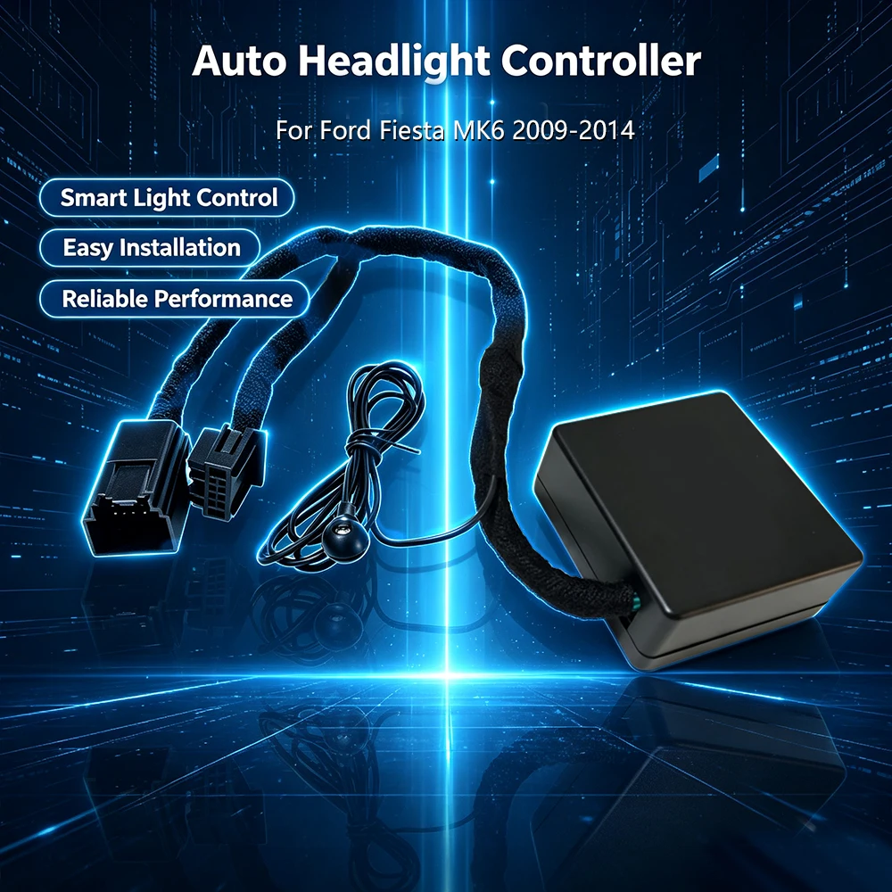Car Coming leaving Home fog light Switch Button Beam Control Module Sensor For Ford Fiesta MK6 2007 Ecosport 2015 interior
