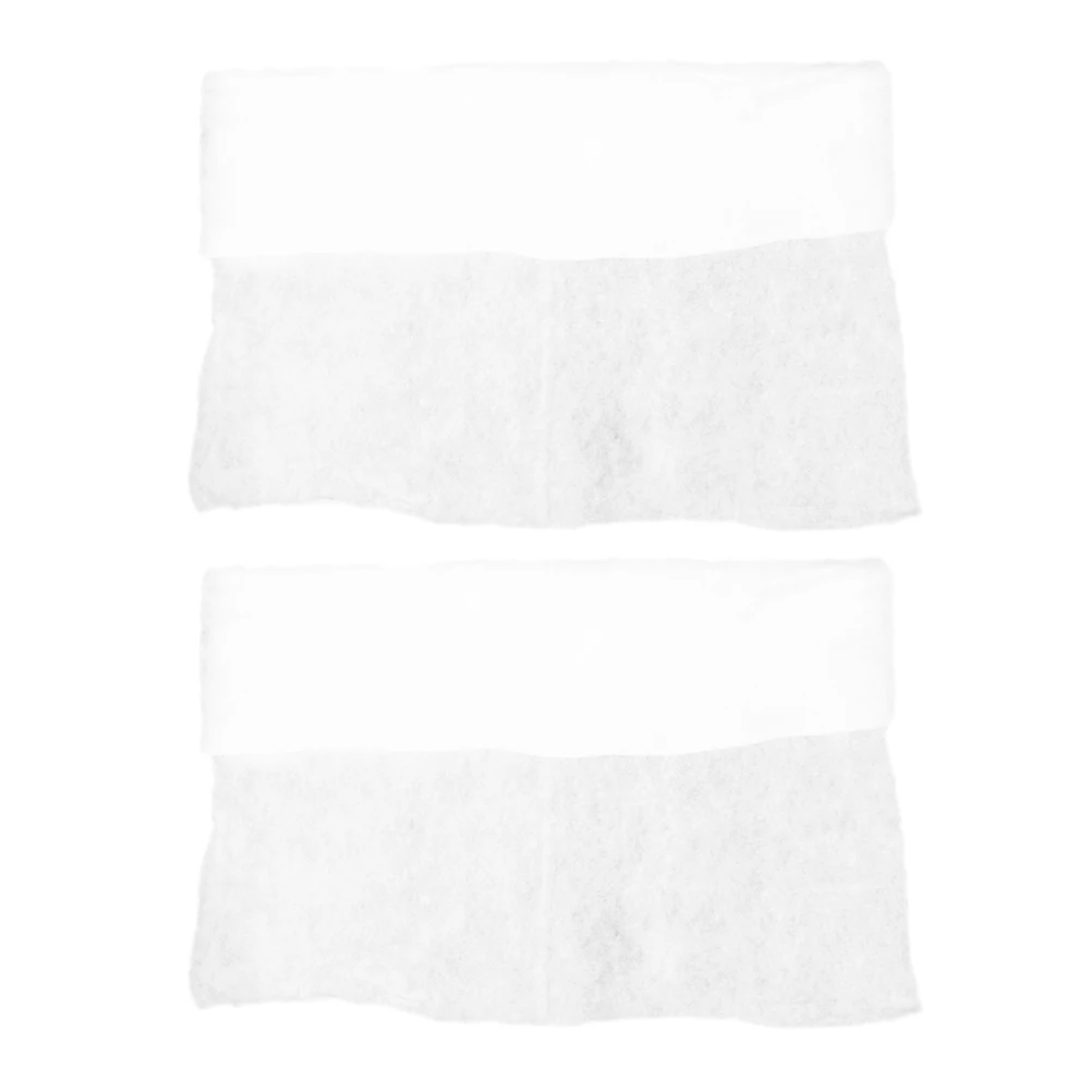 

2Pcs Artificial Snow Blanket Thick White Carpet for Christmas Village Display Indoor Winter Holiday Decor Artificial Snow Carpet