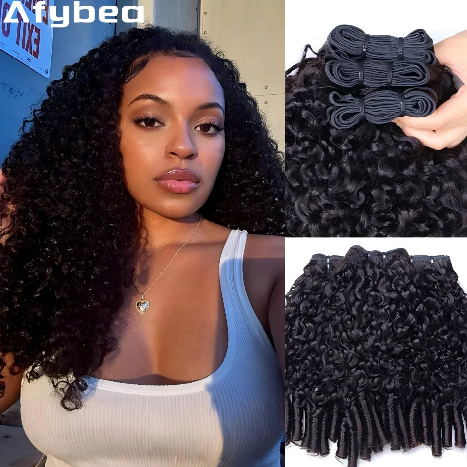 Burmese Curly Bundles Deep Wave Curly Bundle Brazilian Virgin Hair 3 Bundle 12A Grace Unprocessed Weave Extensions Natural Black