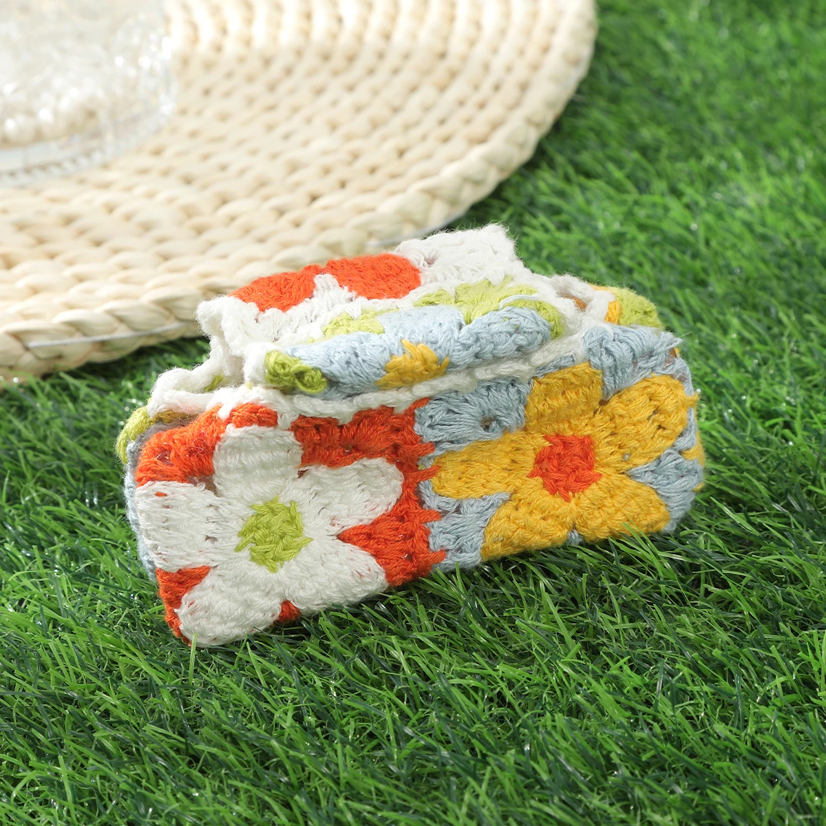 مشبك شعر أكريليك منسوج كرتوني للنساء ، عباد الشمس الكبير ، دبابيس الشعر الحلوة ، مشبك السلطعون والمخالب ، مشبك الشعر ، إكسسوارات الشعر