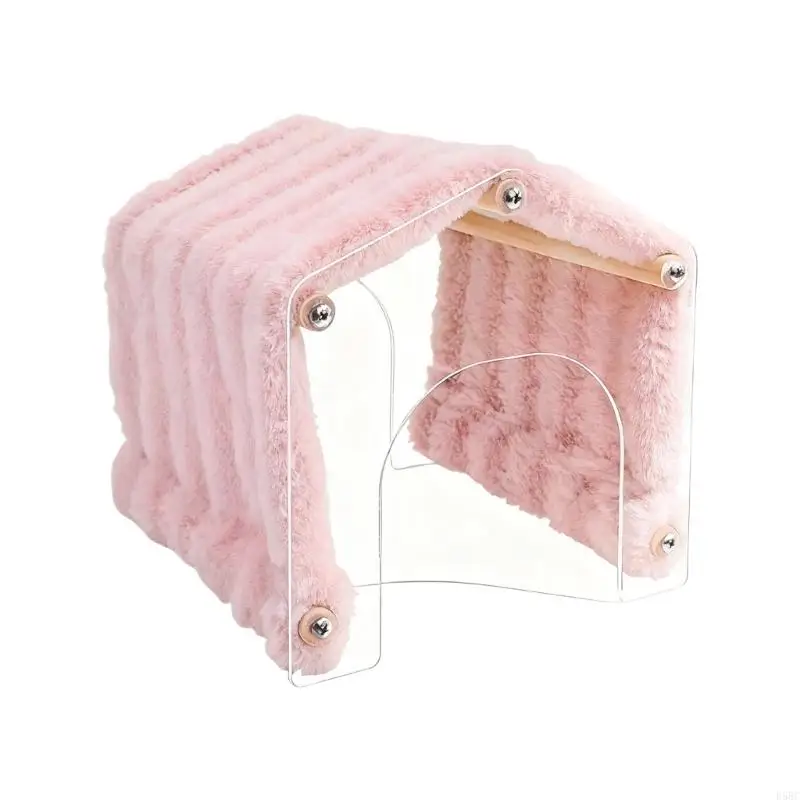  Soft Hamster Toy Detachable Cage Toy Winter Bed Habitat for Other Small Animals