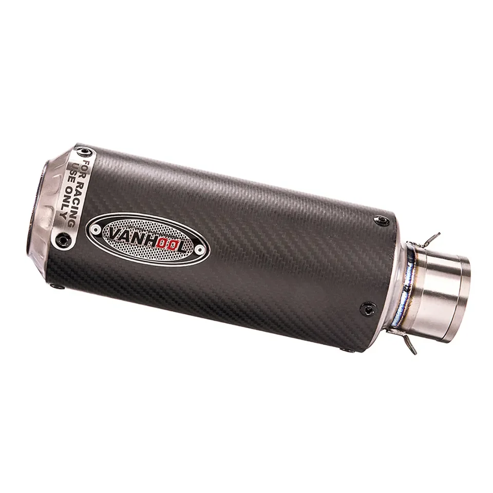 

STLF Carbon Fibre Titanium Universal Motorcycle Exhaust Muffler