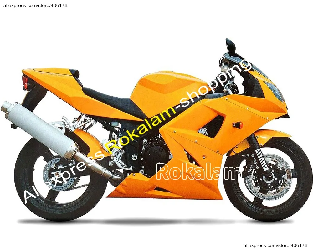 For Triumph Daytona Fairing 600 650 03 04 05 Daytona650 Daytona600 2003 2004 2005 ALL Yellow Motorycycle Fairings Set