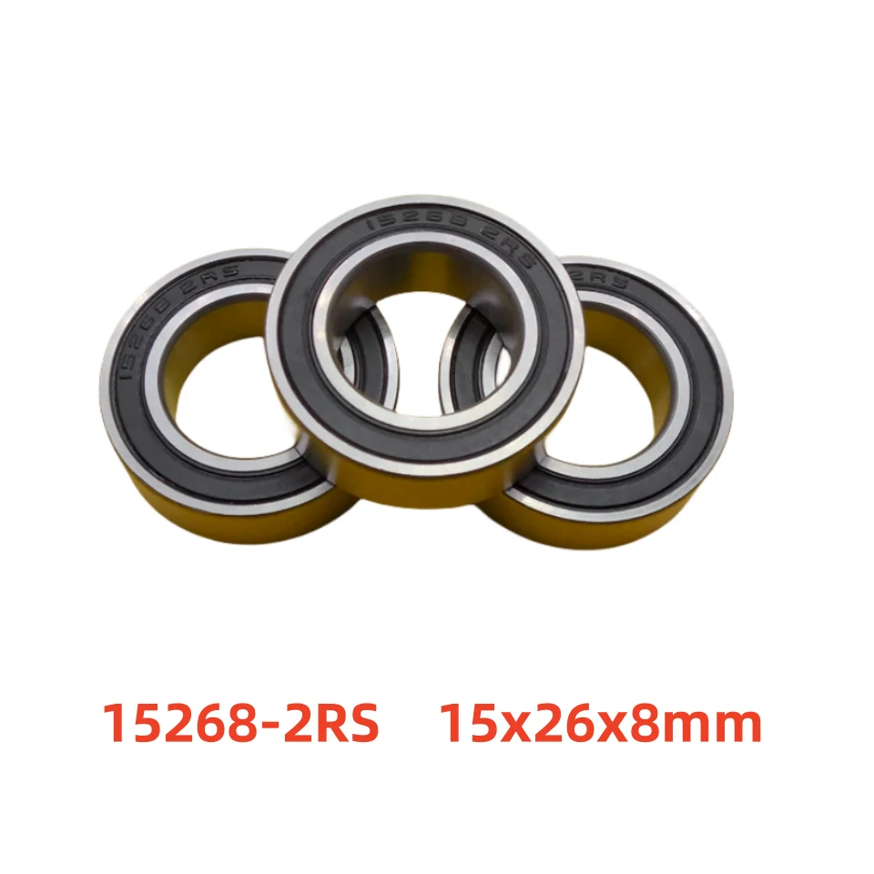 

20pcs MR15268-2RS 15268 -2RS 15x26x8mm Deep Groove Ball Bearing bicycle bottom bracket bearing 15*26*8 mm bicycle