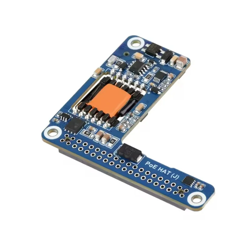 Raspberry Pi 5 PoE+ HAT for Raspberry Pi 5 CM5 PoE+ HAT Ethernet Expansion Board 5V/5A Output Fit for Official Case