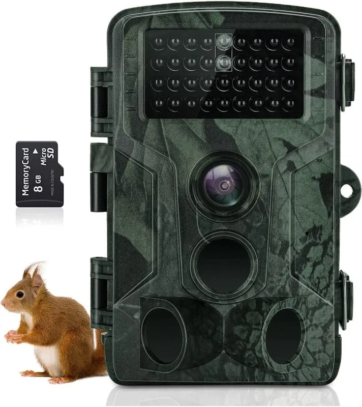 

Suntekcam 24MP HD 1080P Waterproof Wildlife Hunting Scouting Game Cam IR LED Infrared Night Vision Wide Angle 120° Detection