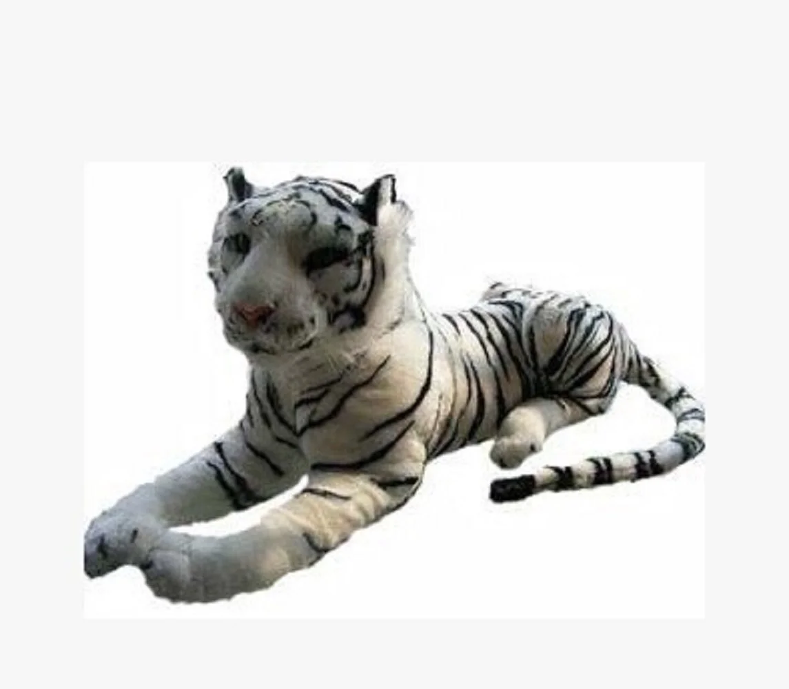 

lovely tiger plush toys white tiger toy stuffed tiger doll cute small white tiger pillow birthday gift 30cm