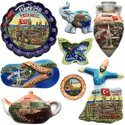 Turkey Fridge Magnets Fethiye Kusadasi Bodrum Travelling Souvenirs Kemer Şanlıurfa Istanbul Fridge Stickers Christmas Gifts