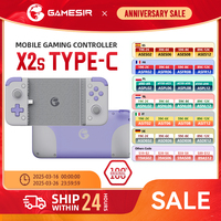 Gamesir X2S Gamepad Andriod Mobile Pro Gaming Controller Protable Moveable Usb Type C Port for iphone 15 with Hall Effect Sticks