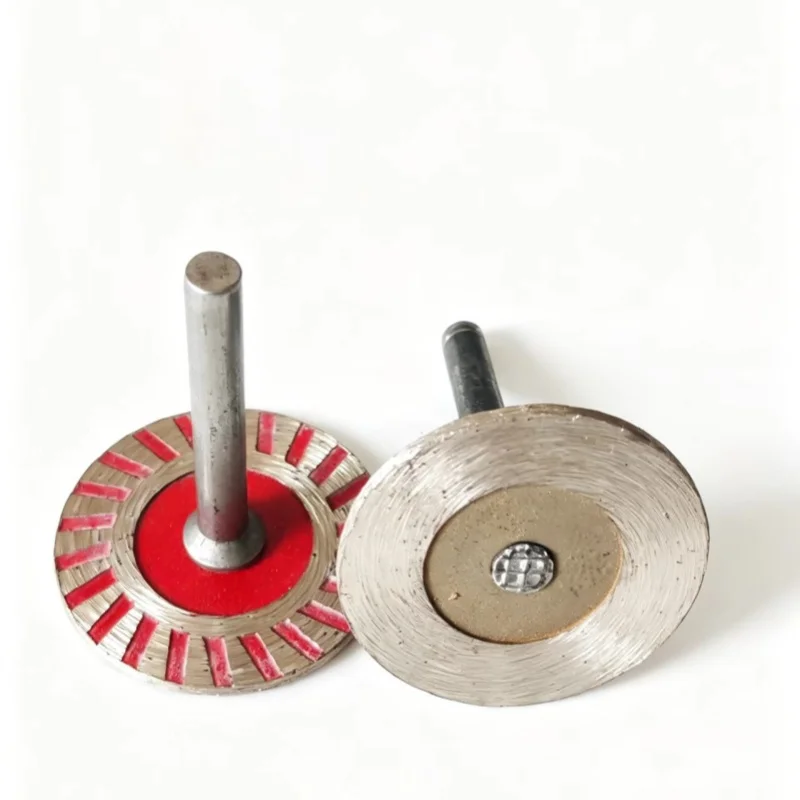 1PC 40Mm Diamond Mini Saw Blade Thread Stone Cutting Disc Granite Sandstone Concrete Lettering Engraving Carving Tool