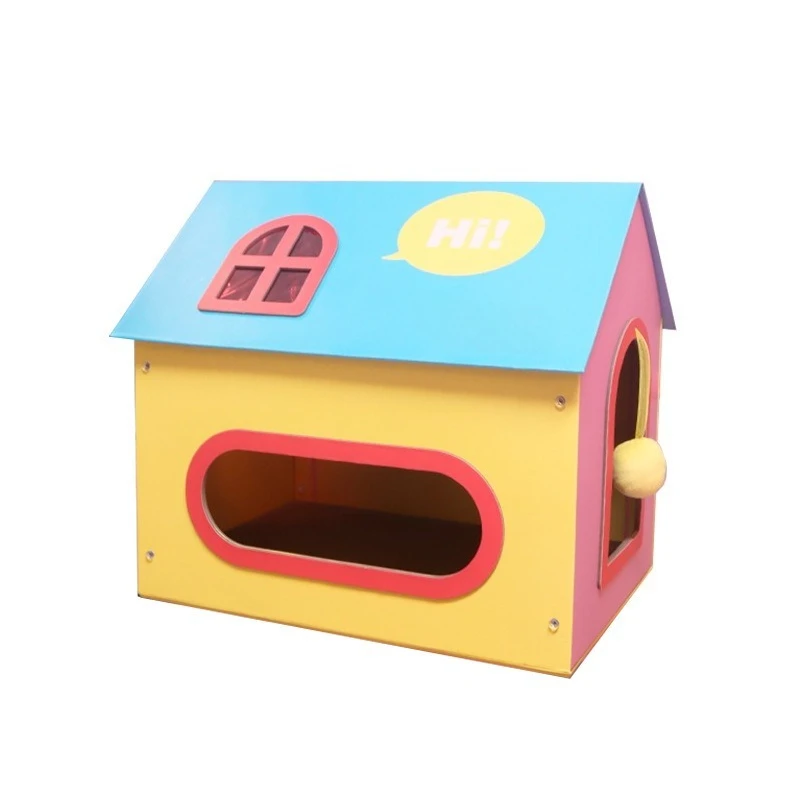 Dopamine folding cat litter, cat scratching board four-season universal kennel