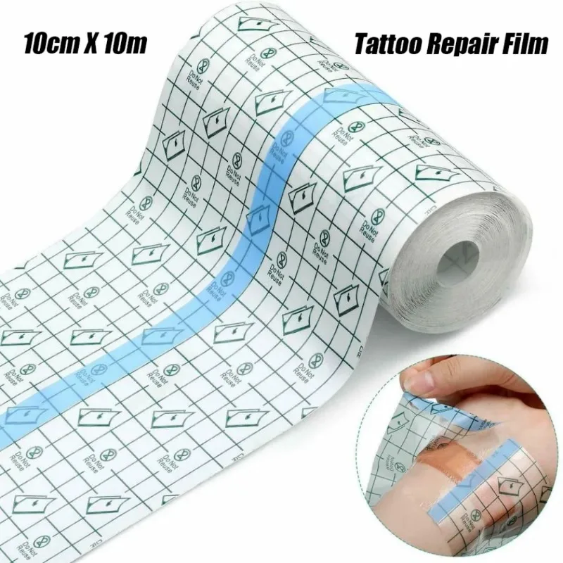 Waterdichte Tattoo Film Nazorg Beschermende Huid Genezende Tattoo Verbanden Tattoo Accessoires Medisch Ademend Verband