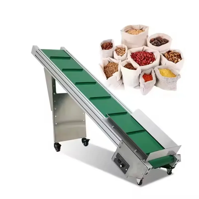 Customized Inclined Cleated Belt Conveyor for Sale
