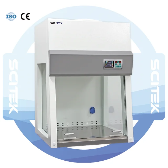 SCITEK one person operation laminar air flow cabinet Vertical Pre- filter Laminar Flow Cabinet