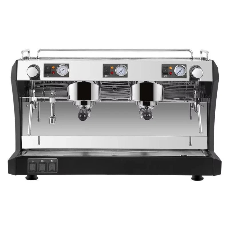 2 Group Espresso Professional Machine Stainless Steel Food Processing Machinery Italian Commercial Coffee Maker