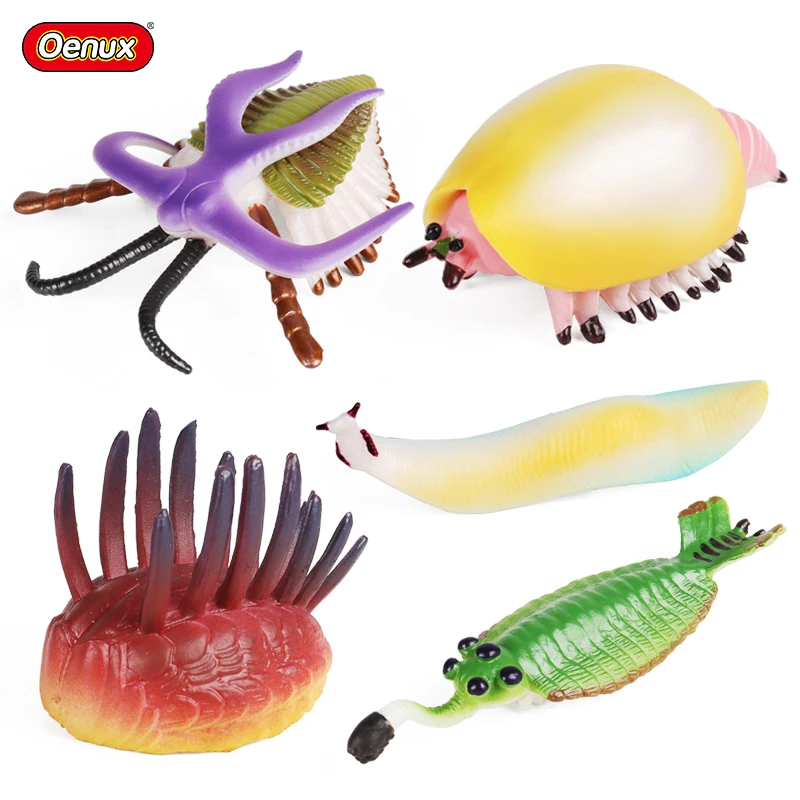 Oenux Prehistoric Savage Mosasaurus Megalodon Mammuthus Jurassic Dinosaurs Sea Life Animals Model Action Figures Toy Kids Gift