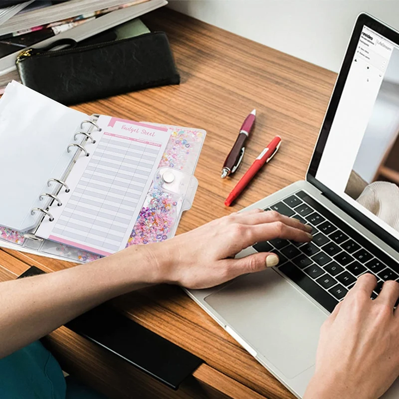 Budget Binder Money Organizer per buste in contanti per Budget Budget Planner con buste in contanti