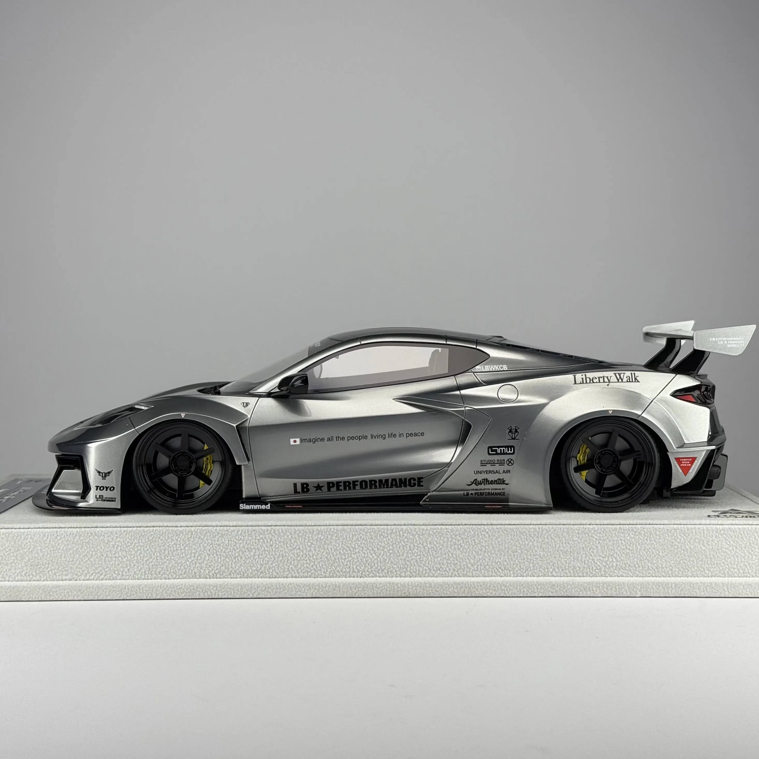 BBA 1:18 Scale C8 Widebody Limited Edition Resin Car Model