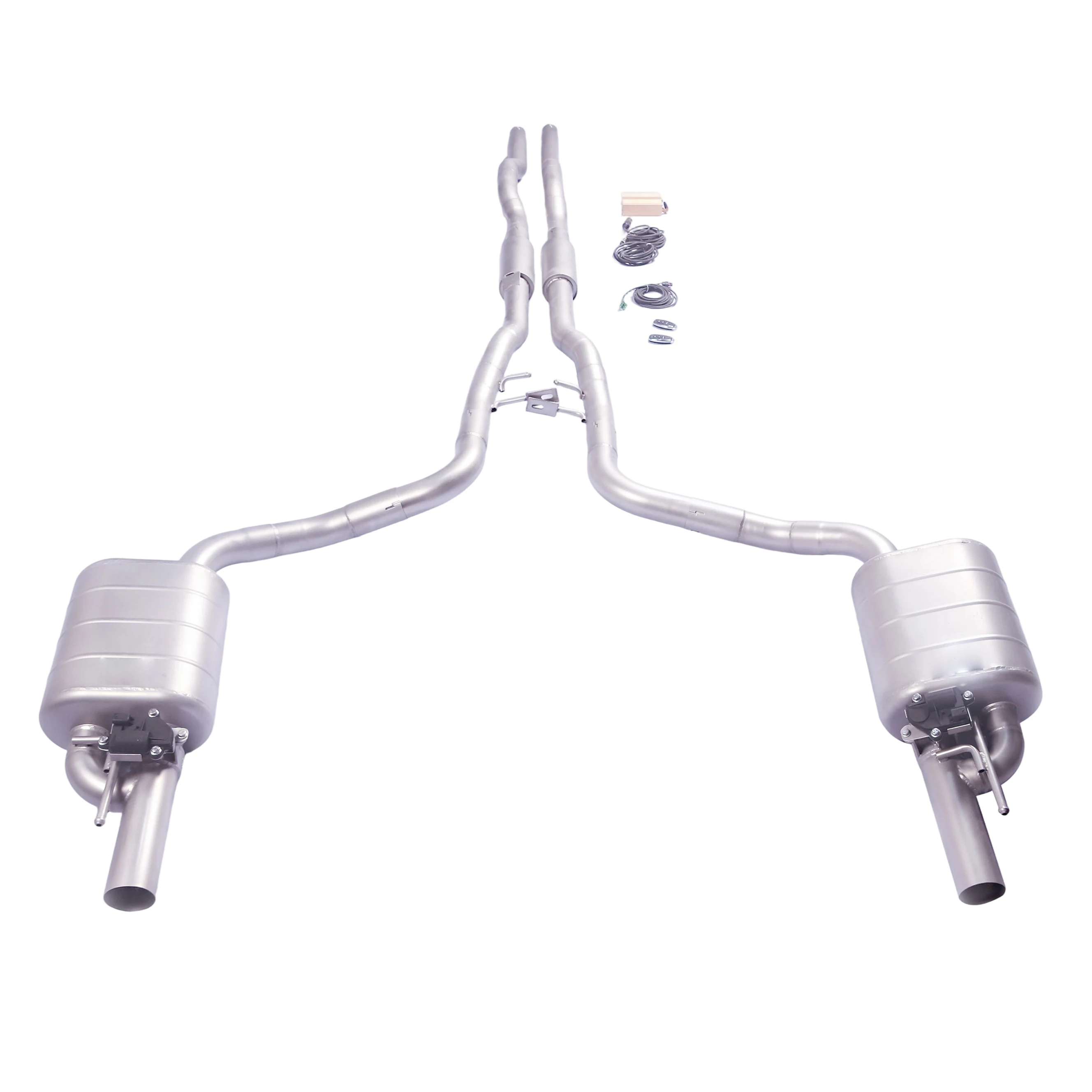 For  2010-2019 Jaguar XJ XJL 3.0T X351 304SUS Valvetronic High Permance Exhaust System Muffler