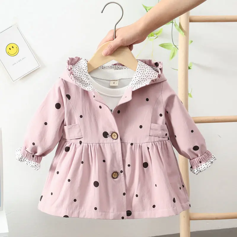 2-6 Years Girl\'s Jacket Spring and Autumn Children\'s Short Coat Fashion New Kids  Casual Sportswear Baby Trendy Top