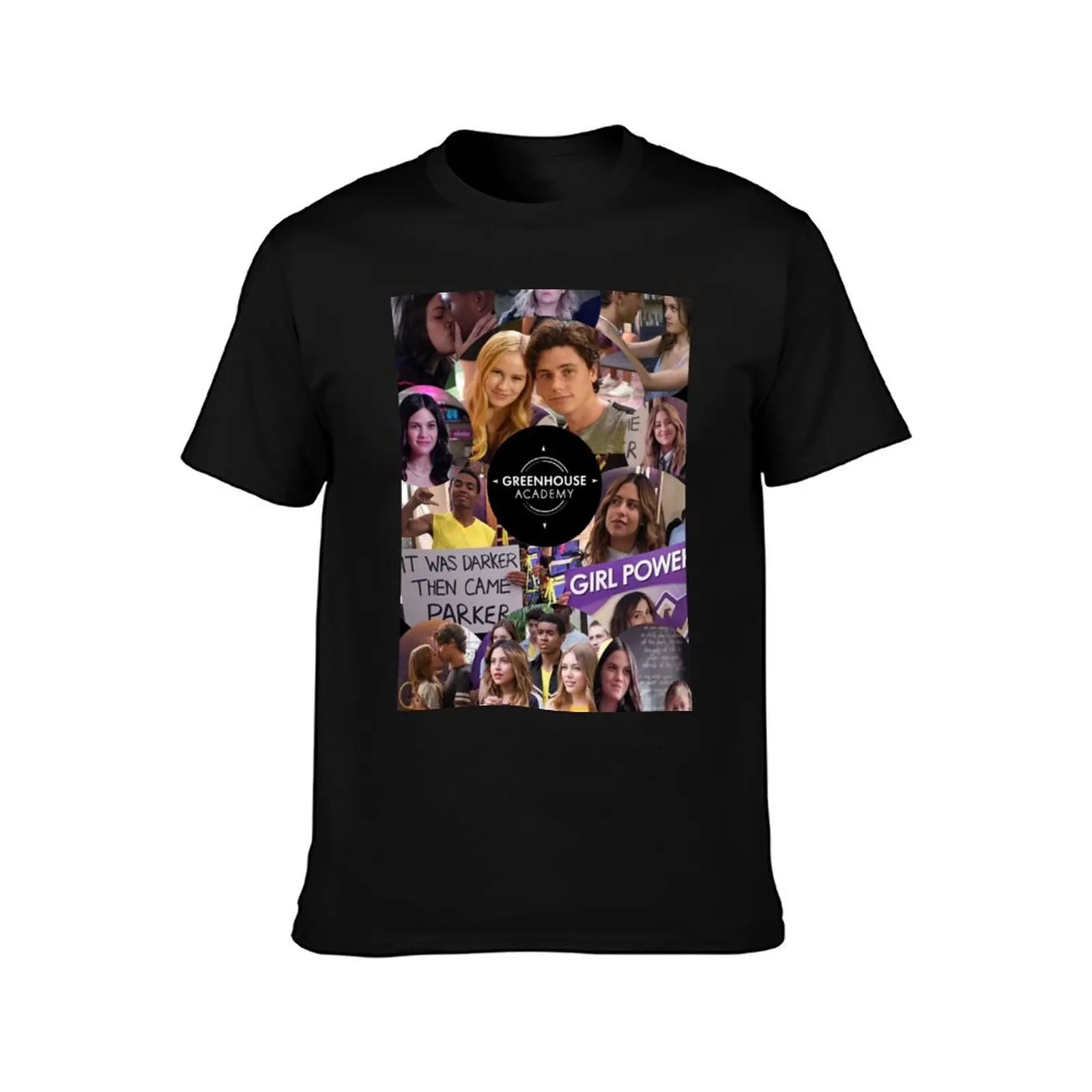Greenhouse Academy Collage T-Shirt Stretch Fabric Comfort T-Shirt