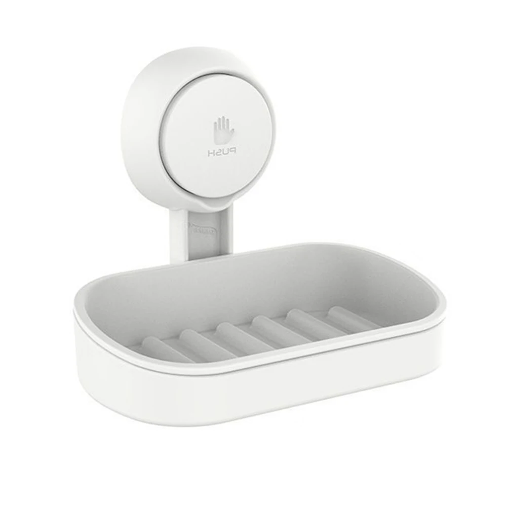

Soap rack Waterproof Soap Dish Holder with Self Draining Feature No Drill Installation for Easy Setup on Smooth Surfaces