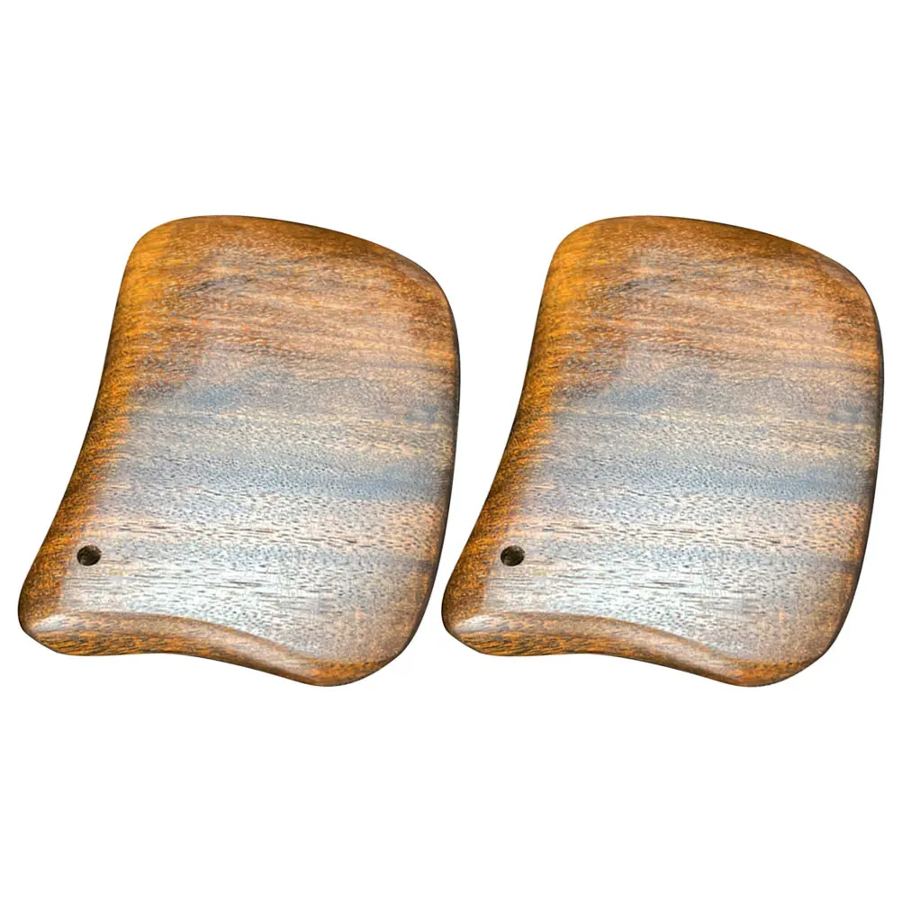 

2pcs S Gua Board Durable Massage Tool for Back Neck Body Face Muscle Scraper Wooden Scraper Suitable Salon Massager