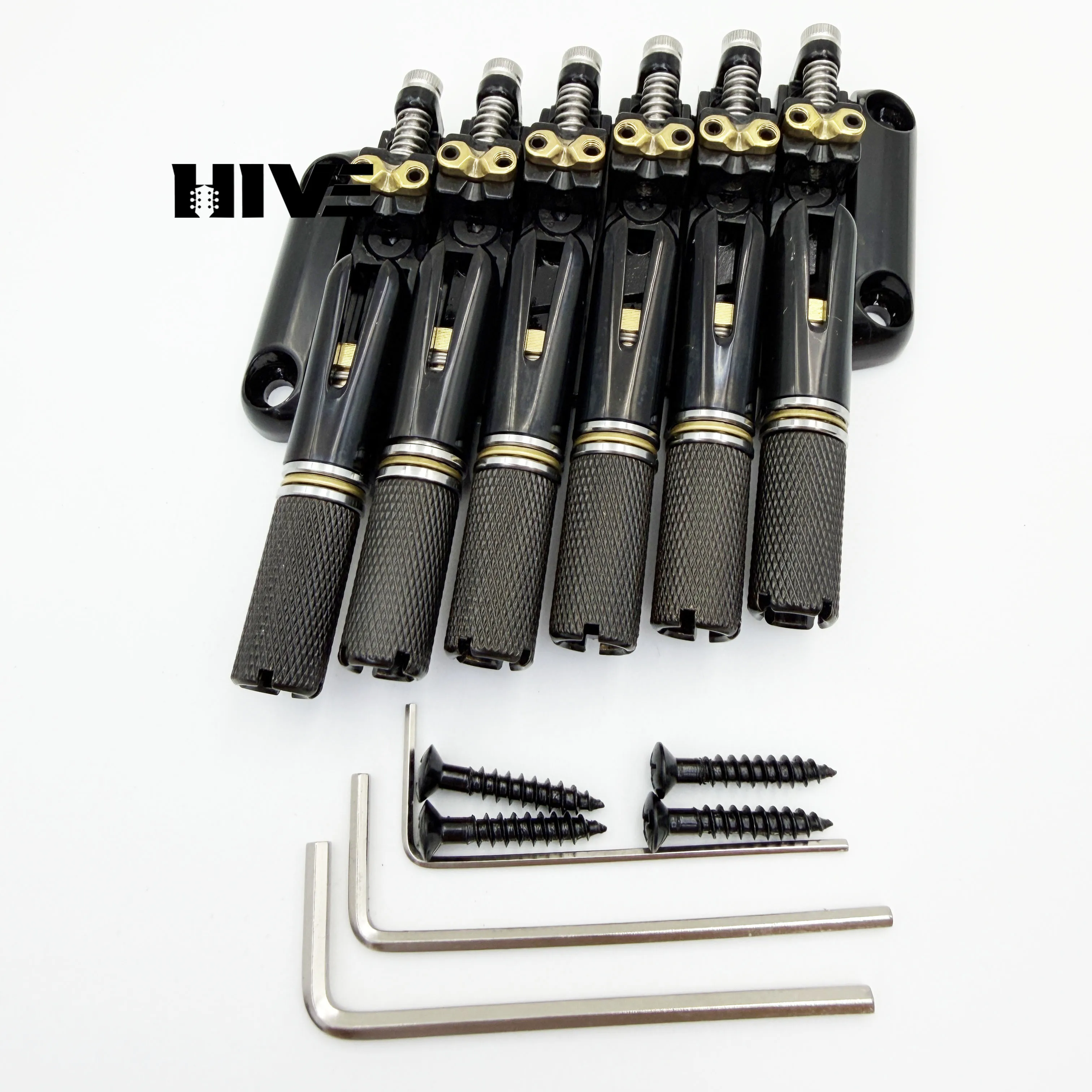 high-end-premium-guitar-bridge-brass-6-string-slant-headless-electric-guitar-bridge-guitar-instrument-accessories