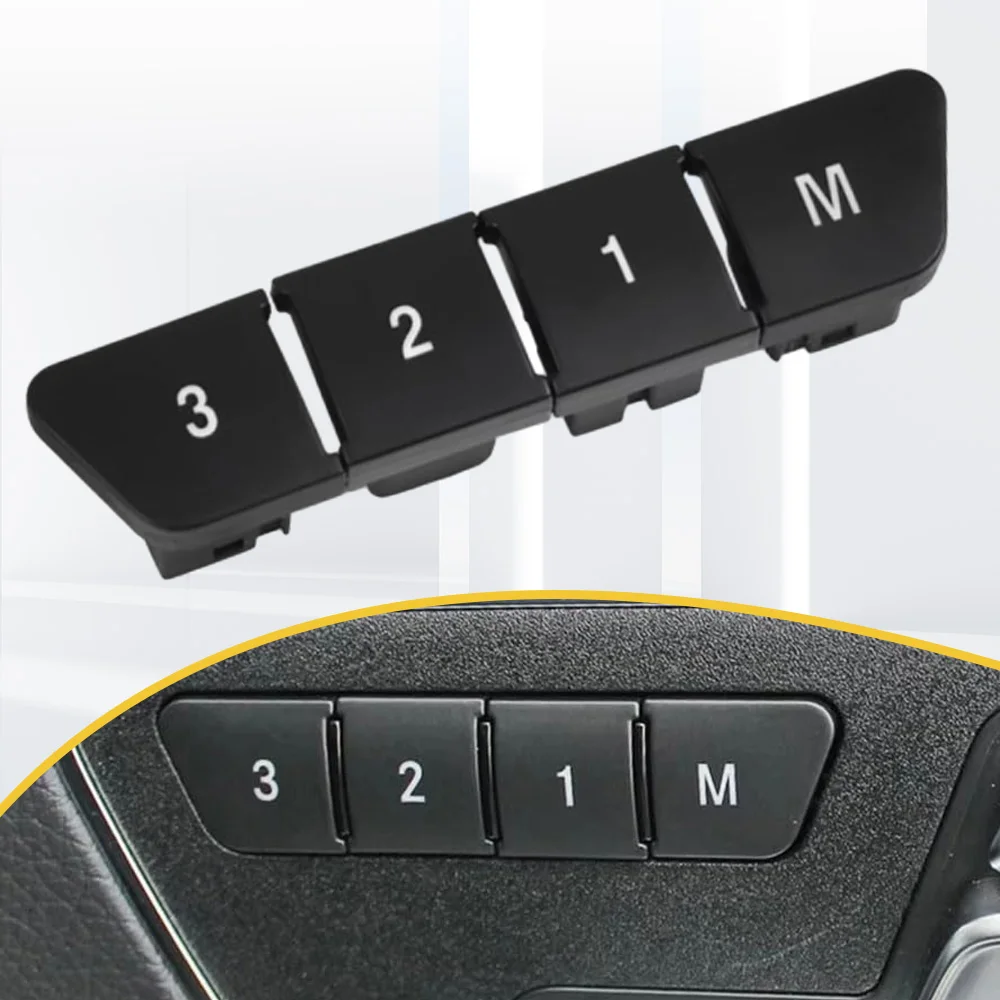 Front Seat Memory Adjust Switch Buttons Covers For  Mercedes-Benz A B C E ML CLA CLS GLA GLE GLK GL class W176 W246 W204 W212