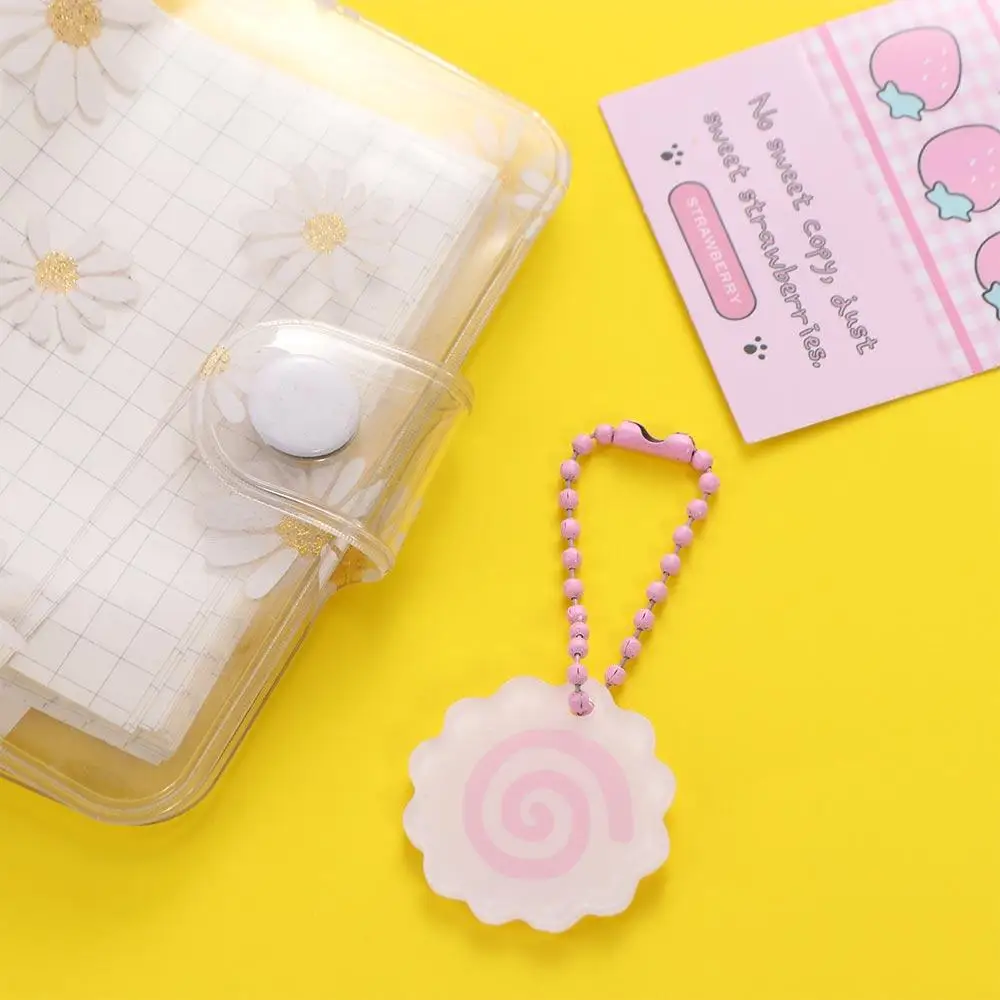 Hanging Ornament Fish Cake Roll Keychain Trinkets Bag Charms Squid Roll Keyring Couple Pink Fish Cake Pendant Jewelry Gift
