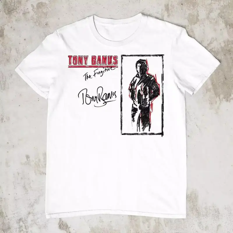 

Футболка Tony Banks Signature из плотного хлопка, белая, все размеры Ll367