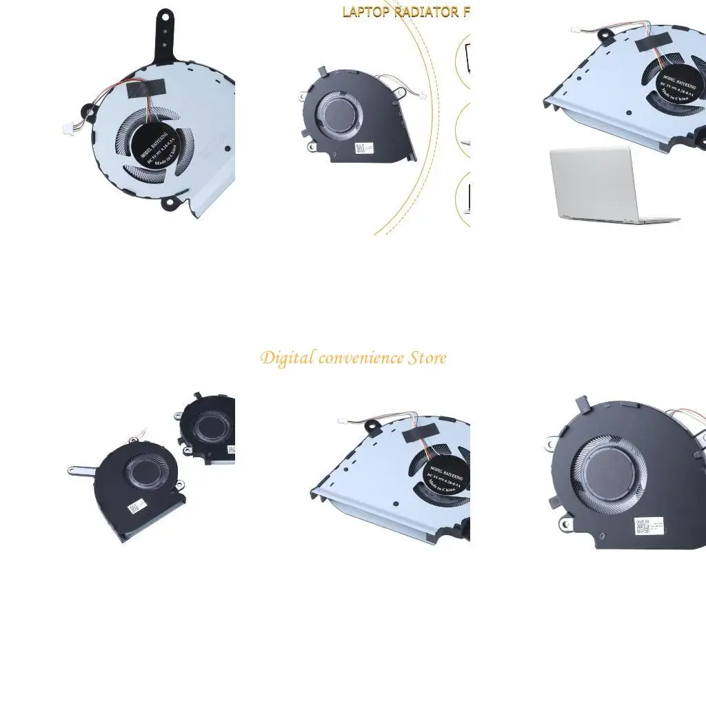 

97QA охлаждающий вентилятор для графического процессора, охлаждающий вентилятор для ноутбуков, вентилятор для Rog Strix G531