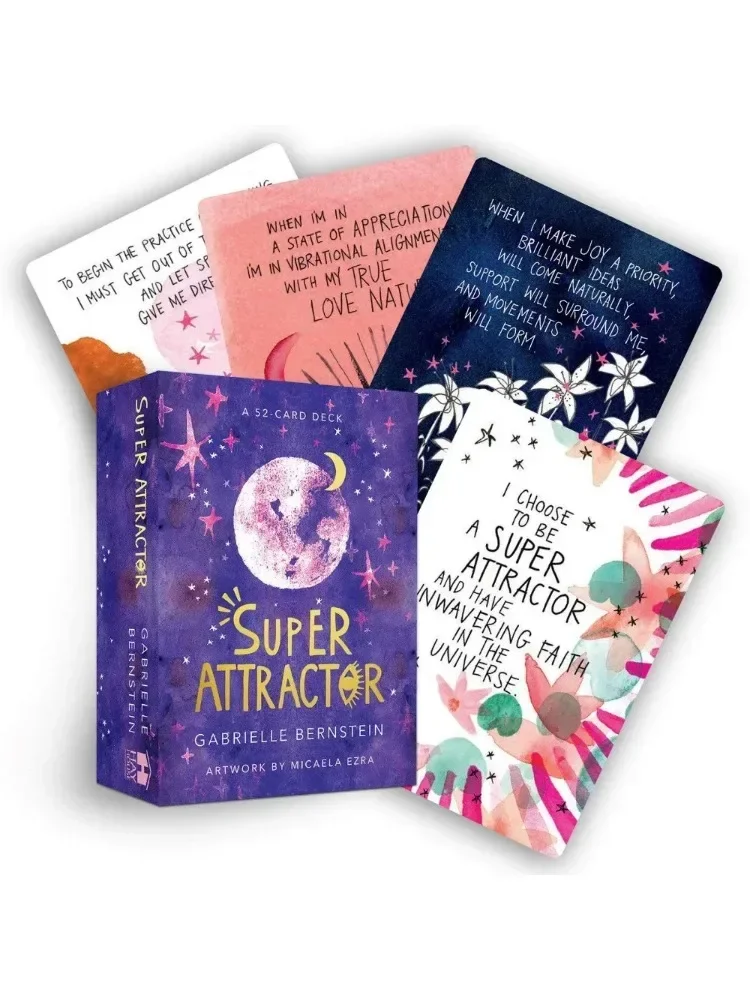 Super Attracteur A 52 cartes Deck cartes Oracle Tarot jeu de société