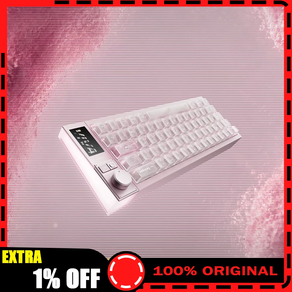 MelGeek VIVA63 Hall Effect Magnetic Switch Gaming Keyboard Wired 8000Hz Polling Rate TTC Pro KOM Magneto Switch Keyboard