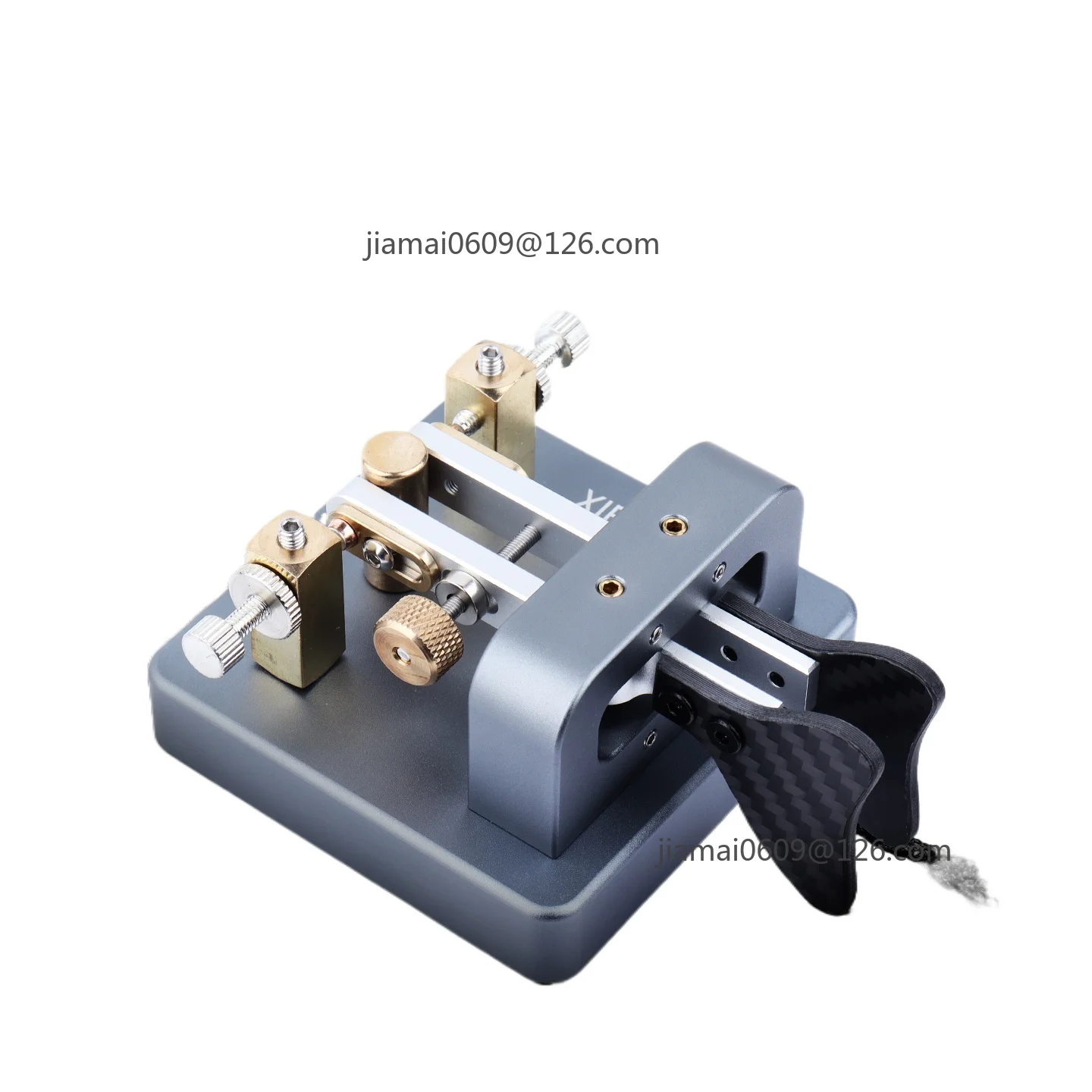 Double Paddle CW Automatic Key XIEGU VK-6 Keyer 3.5mm Audio Interface Compatible Shortwave Ham Radio Transceiver